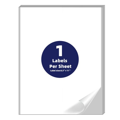 5x11 shipping label sheets - 8.5x11,